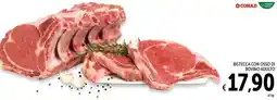 Spazio Conad Conad bistecca con osso di bovino adulto offerta