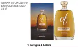 Conad Superstore Grappa of amarone barrique BONOLLO offerta