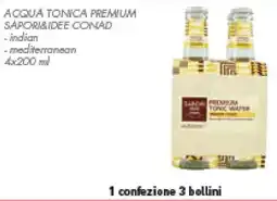 Conad Superstore Acqua tonica premium SAPORI&IDEE CONAD offerta