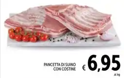 Spazio Conad Pancetta di suino con costine offerta