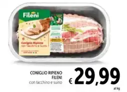 Spazio Conad Coniglio ripieno fileni con tacchino e suino offerta