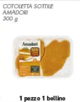 Conad Superstore Cotoletta sottile AMADORI offerta