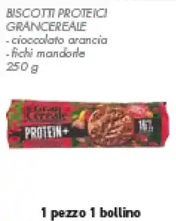 Conad Superstore Biscotti proteici GRANCEREALE offerta