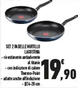 Conad Superstore Set 2 adelle mirtillo LAGOSTINA offerta