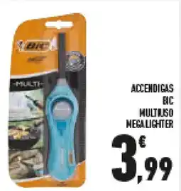 Conad Superstore Accendigas bic multiuso nega lighter offerta