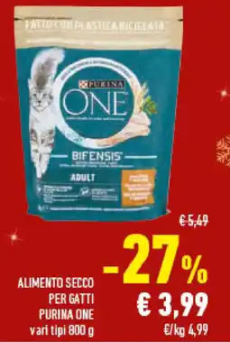 Conad Superstore Alimento secco per gatti PURINA ONE offerta
