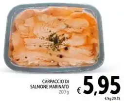 Spazio Conad Carpaccio di salmone marinato offerta