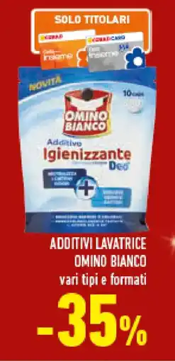 Conad Superstore Additivi lavatrice OMINO BIANCO offerta