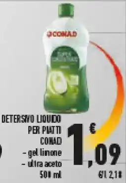 Conad Superstore Detersino liquido per piatti CONAD offerta
