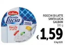 Spazio Conad Fiocchi di latte santa lucia GALBANI offerta
