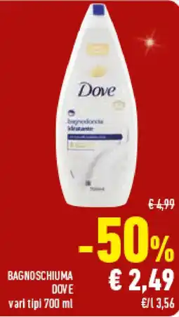 Conad Superstore Bagnoschiuma DOVE offerta