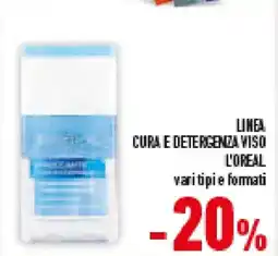 Conad Superstore Linea cura e detergenza viso L'OREAL offerta