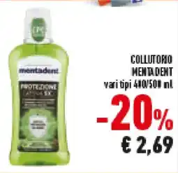 Conad Superstore Collutorio MENTADENT offerta