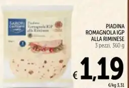 Spazio Conad Sapori dintorni conad piadina romagnola igp alla riminese offerta