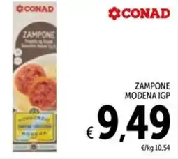 Spazio Conad Conad zampone modena igp offerta