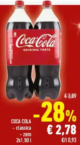 Conad Superstore COCA COLA classica - zero offerta