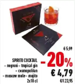 Conad Superstore Spirito cocktail offerta