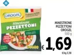 Spazio Conad Minestrone pezzettoni OROGEL offerta