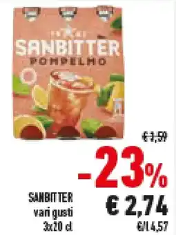 Conad Superstore SANBITTER vari gusti offerta