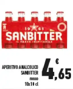 Conad Superstore Aperitivo analcolico SANBITTER offerta