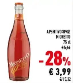 Conad Superstore Aperitivo spritz MIONETTO offerta