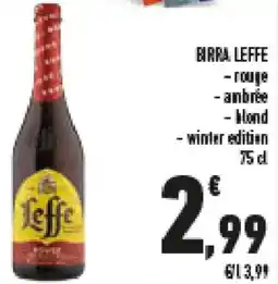 Conad Superstore Birra LEFFE offerta