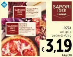 Spazio Conad Sapori idee conad pizza offerta