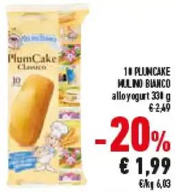 Conad Superstore 10 pluncake MULINO BIANCO offerta