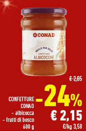 Conad Superstore Confetture CONAD offerta