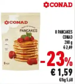 Conad Superstore 8 pancakes CONAD offerta