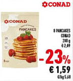 Conad Superstore 8 pancakes CONAD offerta