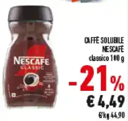 Conad Superstore Caffè solubile NESCAFÉ offerta