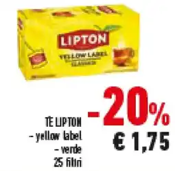 Conad Superstore Te LIPTON offerta