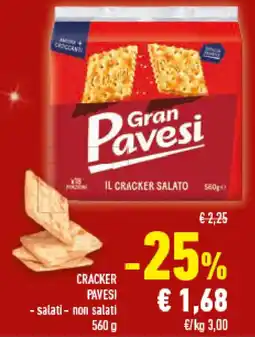 Conad Superstore Cracker PAVESI offerta