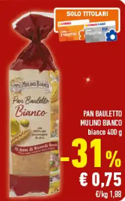 Conad Superstore Pan bauletto MULINO BIANCO offerta