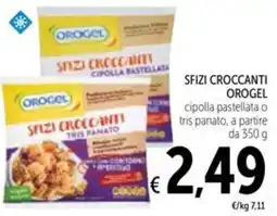 Spazio Conad Sfizi croccanti orogel cipolla pastellata o tris panato offerta