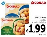 Spazio Conad Conad stuzzichini offerta