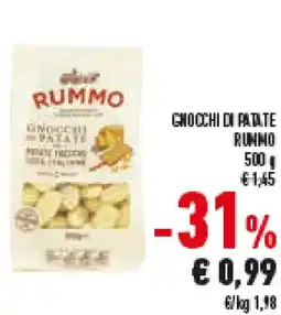 Conad Superstore Gnocchi di patate RUMMO offerta