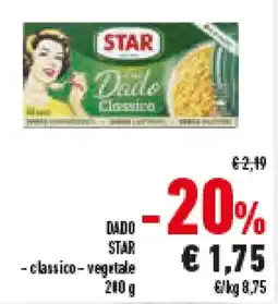 Conad Superstore Dado STAR offerta
