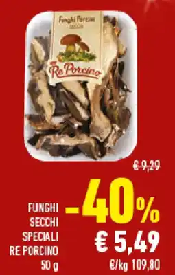 Conad Superstore Funghi secchi speciali RE PORCINO offerta