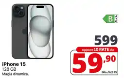 Comet iPhone 15 offerta