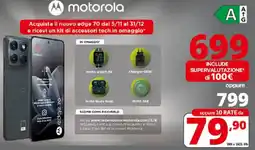 Comet motorola edge 70 offerta