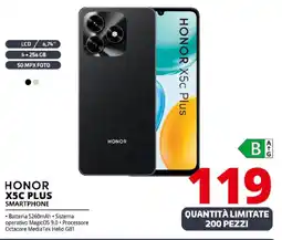 Comet HONOR X5C PLUS SMARTPHONE offerta