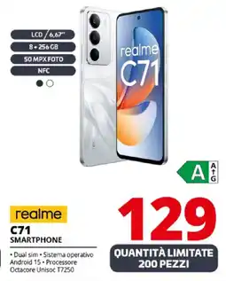 Comet realme C71 SMARTPHONE offerta