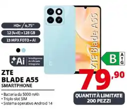 Comet ZTE BLADE A55 SMARTPHONE offerta