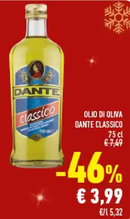 Conad Superstore Olio di oliva dante classico offerta