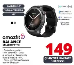 Comet Amazfit balance smartwatch offerta