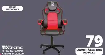 Comet Xtreme SEDIA DA GAMING XTREME MX12 KOR offerta