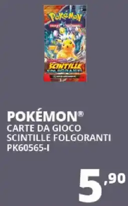 Comet Pokémon carte da gioco scintille folgoranti PK60565-1 offerta