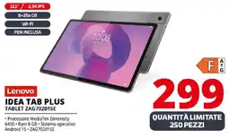 Comet Lenovo IDEA TAB PLUS TABLET ZAG70201SE offerta